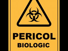 Placuta pericol biologic